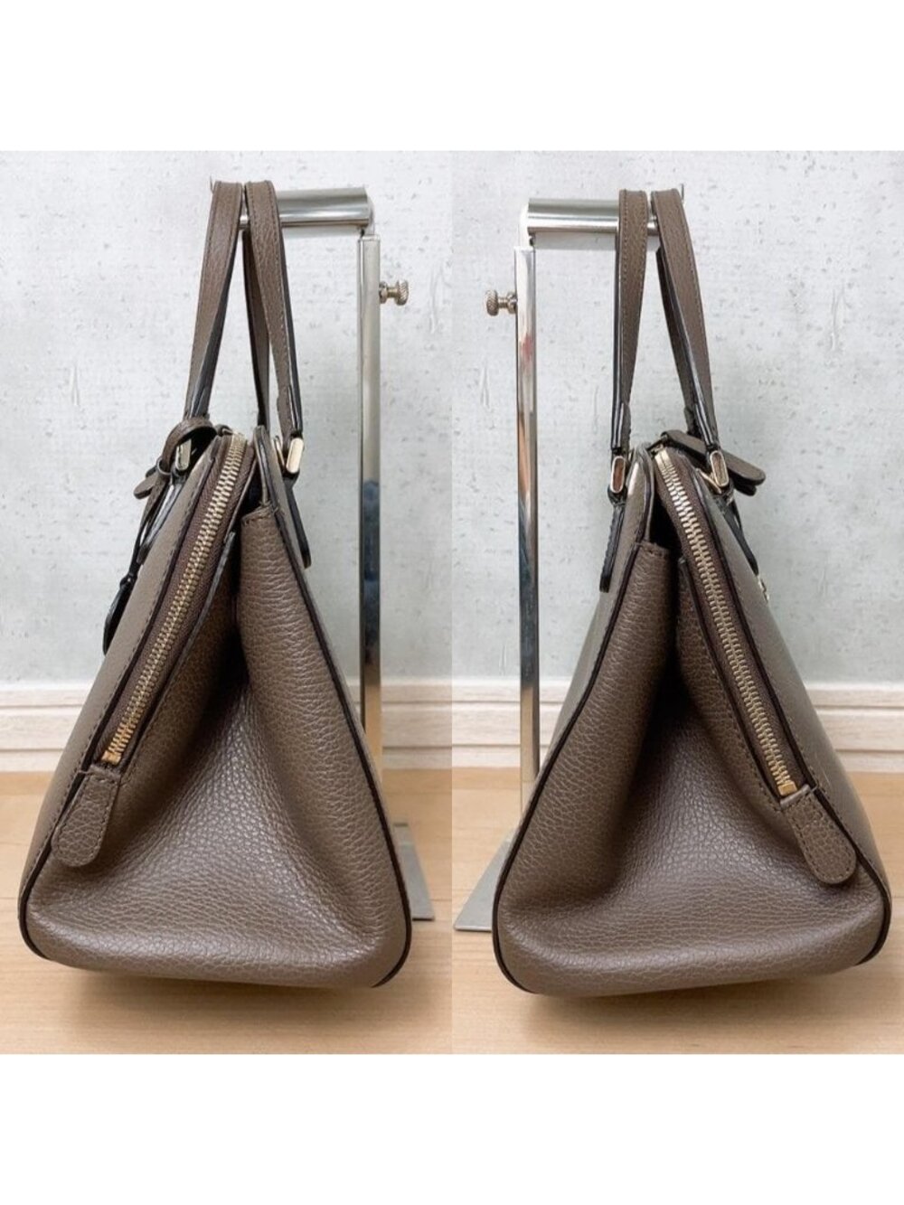 Gucci Shoulder Bag 2-Way Gray - Picture 3 of 12
